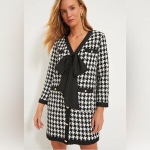 Tuckernuck Coco Tweed Bow Dress S